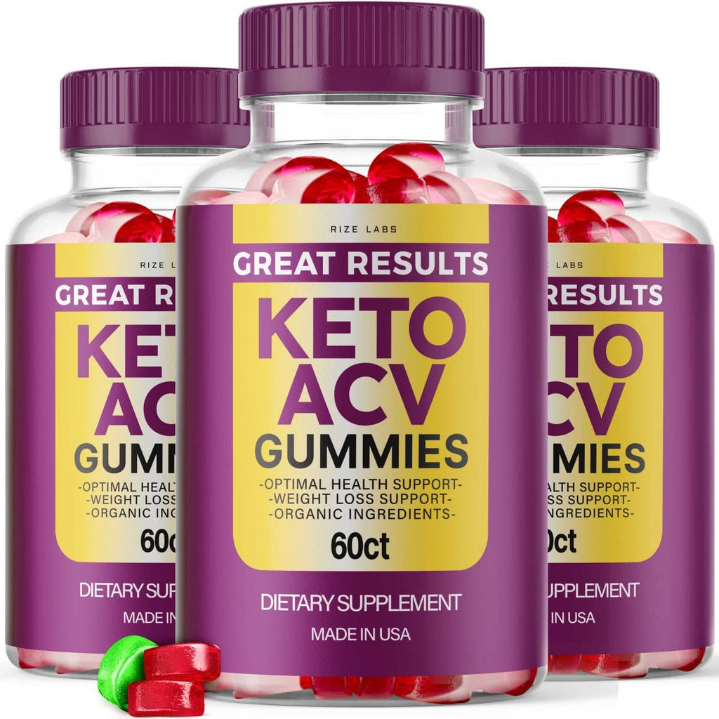 rize labs Great Results Keto ACV Gummies - 180 Count