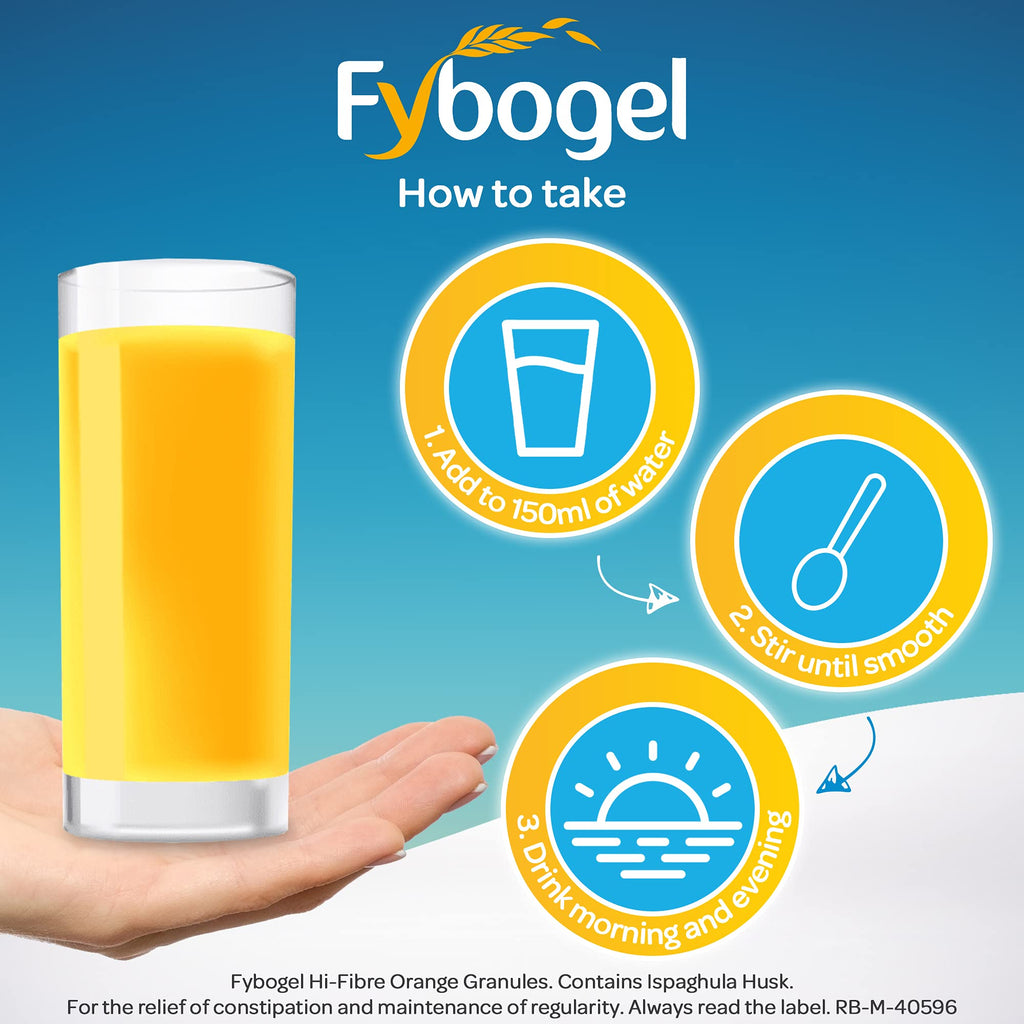 Fybogel Hi Fibre Orange Flavour Sachets - 30 Count - image 4