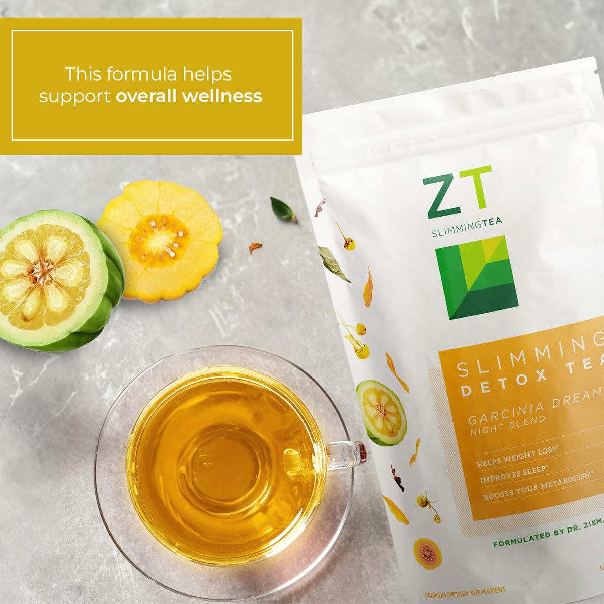 Dr. Zisman ZT Slimming - Healthy Weight Management Organic Herbal Tea