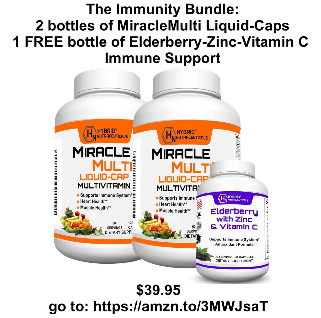 Hybrid Nutraceuticals MiracleMulti Multivitamin - 120 Softgels - image 8