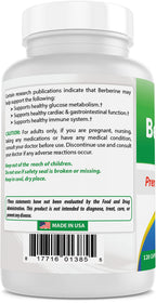 Best Naturals Berberine Plus 1000 mg - 120 Capsules - image 7