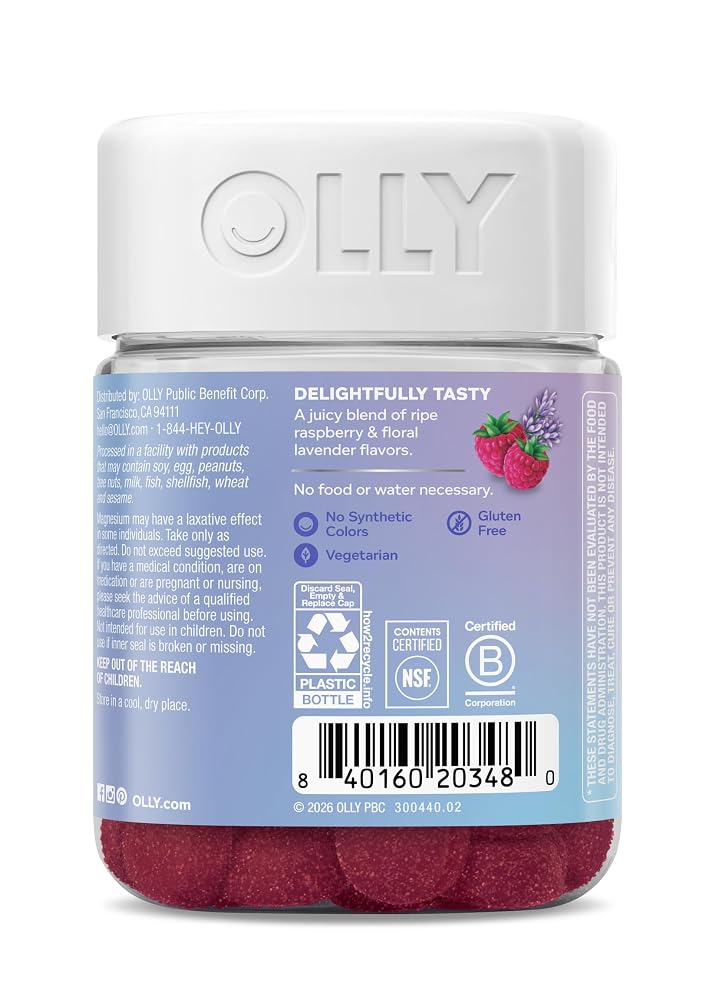 OLLY av2025-OLLY-olly Relaxing Magnesium Gummies Supports Muscle