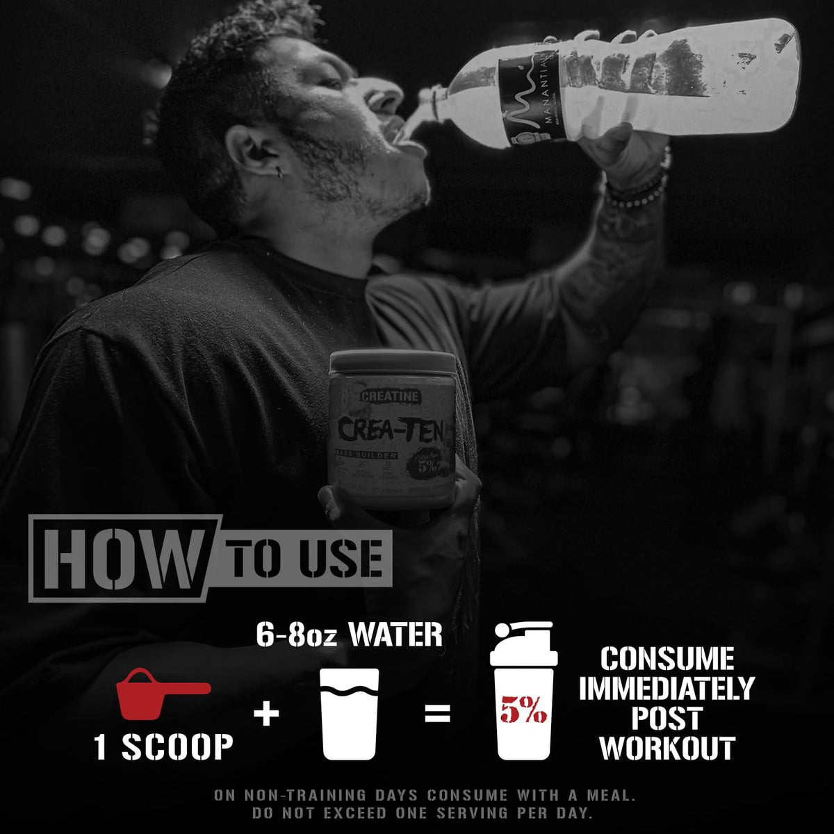 5% Nutrition CreaTEN - Flavored Creatine Powder Blend