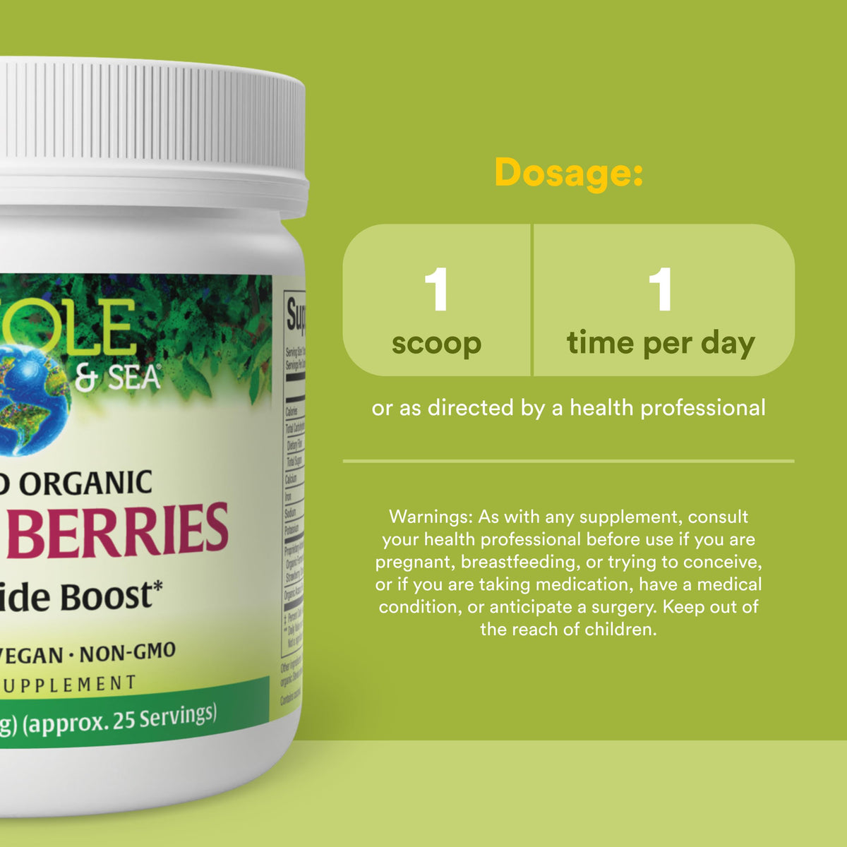 Natural Factors Beets & Berries Nitric Oxide Boost Powder - 25 Servings - image 3