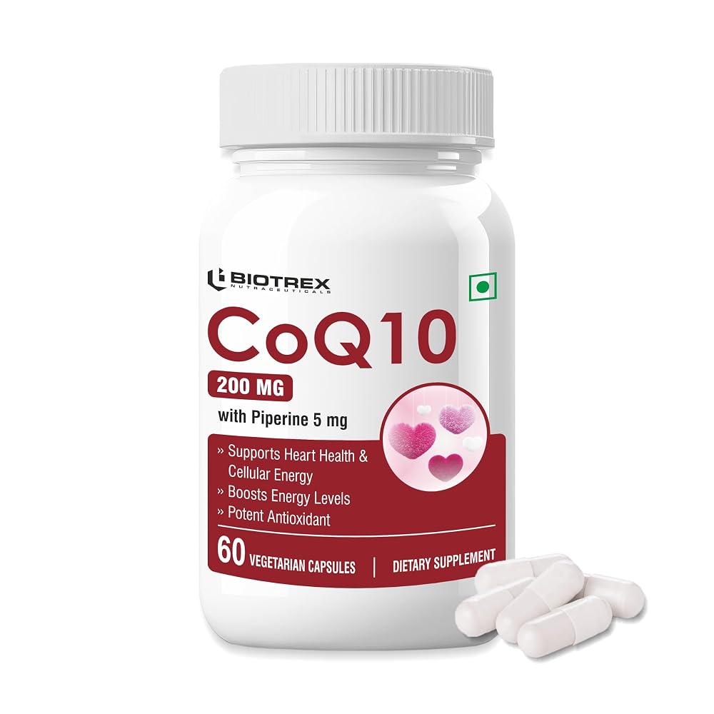 BIOTREX NUTRACEUTICALS CoQ10 200mg - 60 Capsules