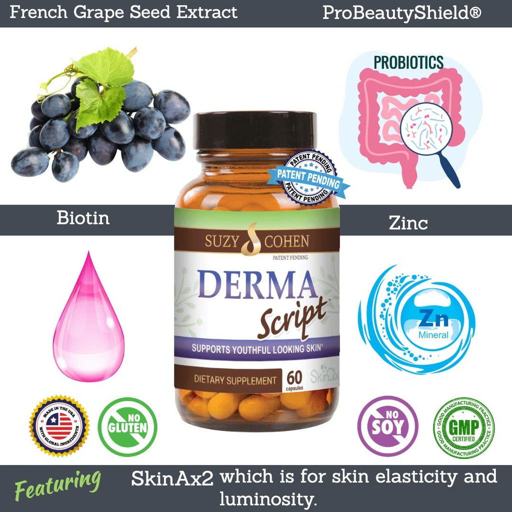 Script Essentials Derma Script Probiotic Supplement with Biotin - image 4