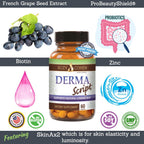 Script Essentials Derma Script Probiotic Supplement with Biotin - image 4