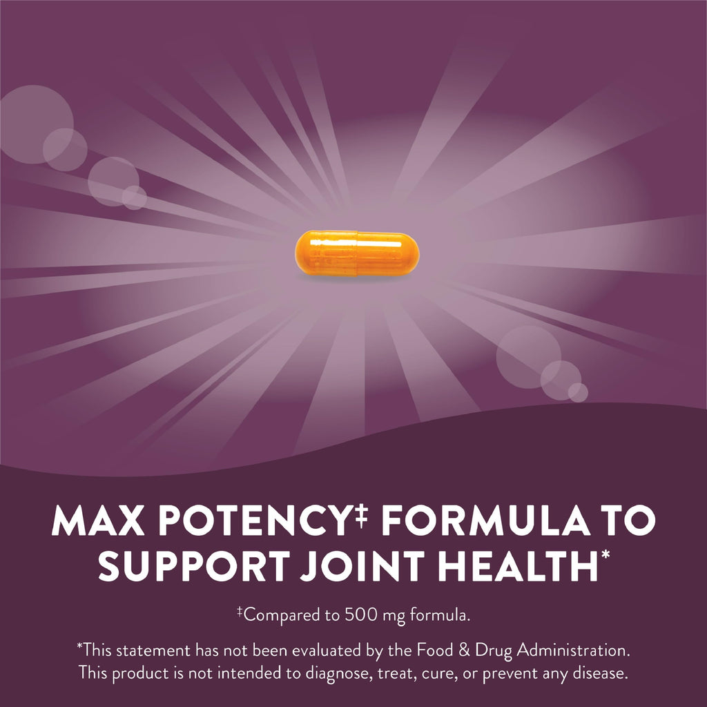 Nature's Way Turmeric Max Potency Extract Joint Support - 120 Vegan Capsules - image 3