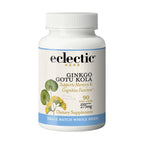 Eclectic Institute Ginkgo Gotu Kola Capsules Brain Support - 90 Capsules