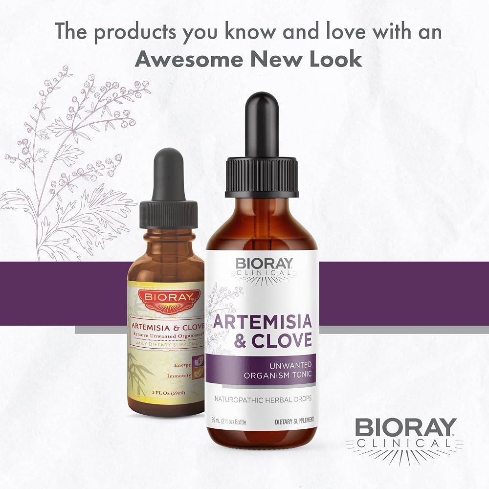 BIORAY Clinical Artemisia & Clove Herbal Supplement - 2 fl oz - image 3