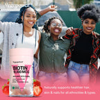 VEGEPOWER Biotin Gummies 10000mcg for Hair Growth - 60 Gummies - image 6