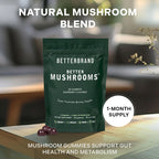 Betterbrand BetterMushrooms Mushroom Gummies to Support Gut Health