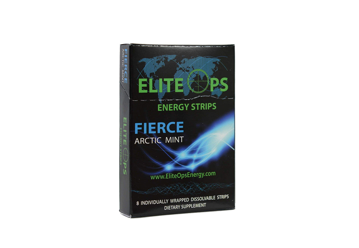 Elite Ops Energy Strips Fierce Arctic Mint - 48 Servings - image 2