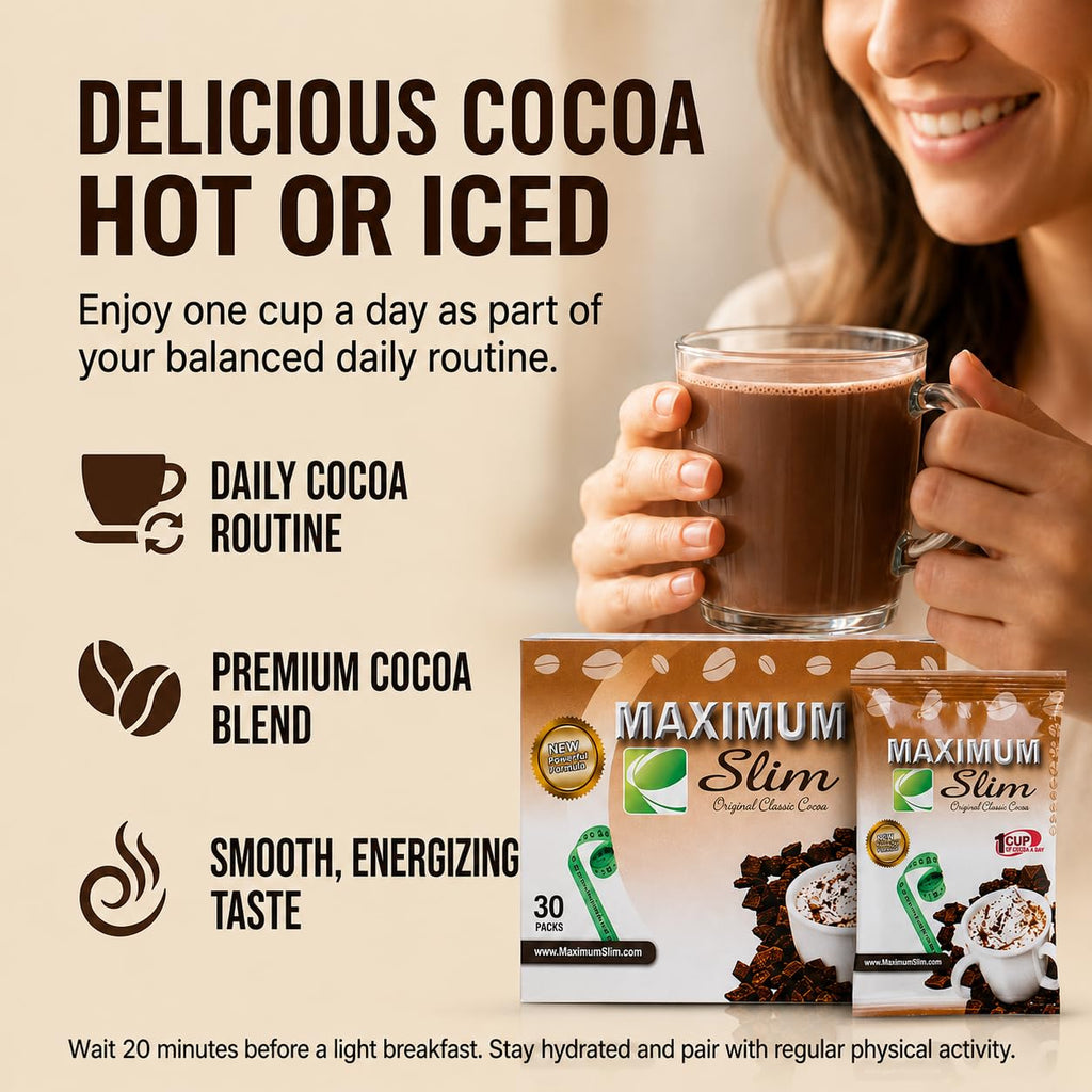 Maximum Slim Premium Instant Cocoa - 30 Packets - image 5