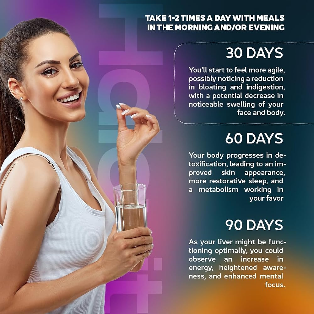 Halevit Liver Support Supplement with Milk Thistle & Zinc - 60 Capsules - image 7