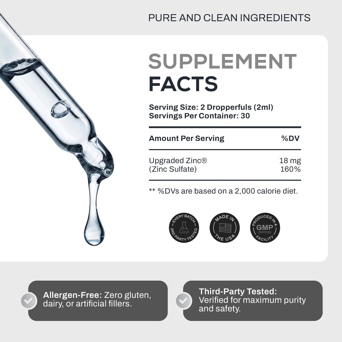 Upgraded Formulas Liquid Zinc with Nano Minerals - 2 Fl Oz - image 4