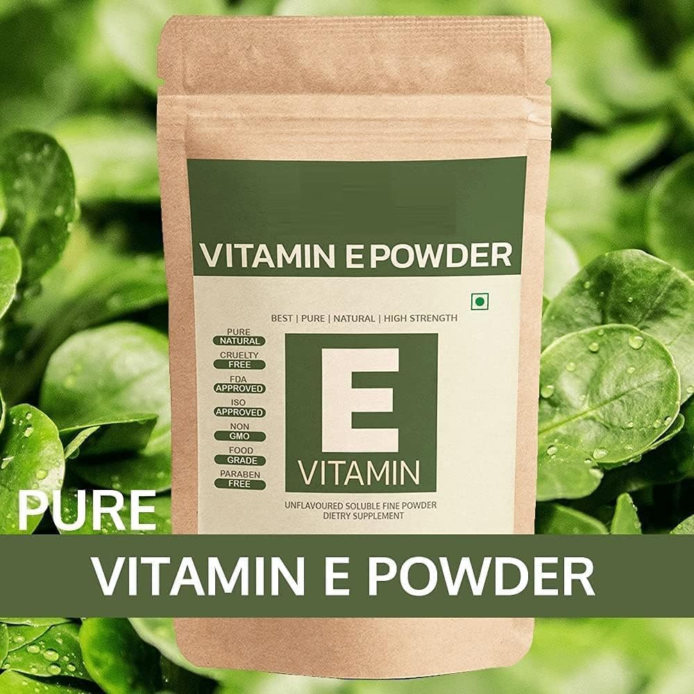 Generic MU 100% Pure Vitamin E Powder for Skin and Hair - 100g - image 2