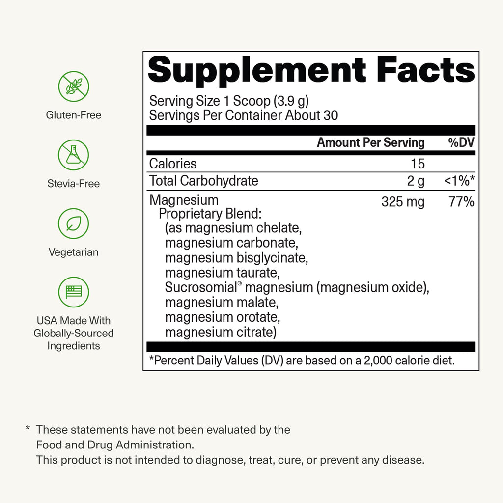 BIOptimizers Magnesium Drink Raspberry Lemon - 30 Servings - image 9