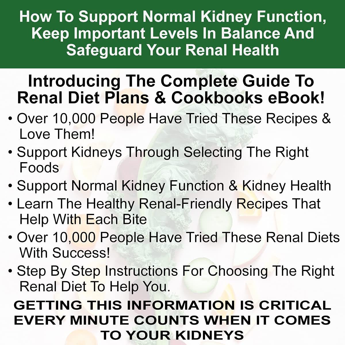 Kidney Restore Pure Kidney Health Supplement - 210 Pills - image 3