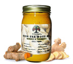 GET WAVY ORGANICS Irish Sea Moss Gel Ginger Turmeric - 1 lb