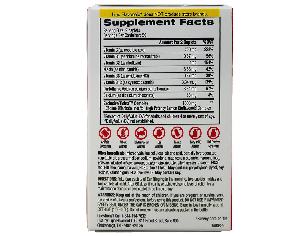 Lipo-Flavonoid Plus Extra Strength Caplets - 100 Count - image 7