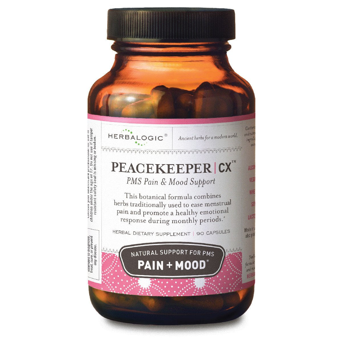 Herbalogic Peacekeeper CX Herb Capsules for PMS - 90 Capsules