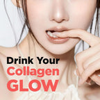 LINGTEA Collagen Drink Mix Blood Orange - 10 Stick Packs - image 2