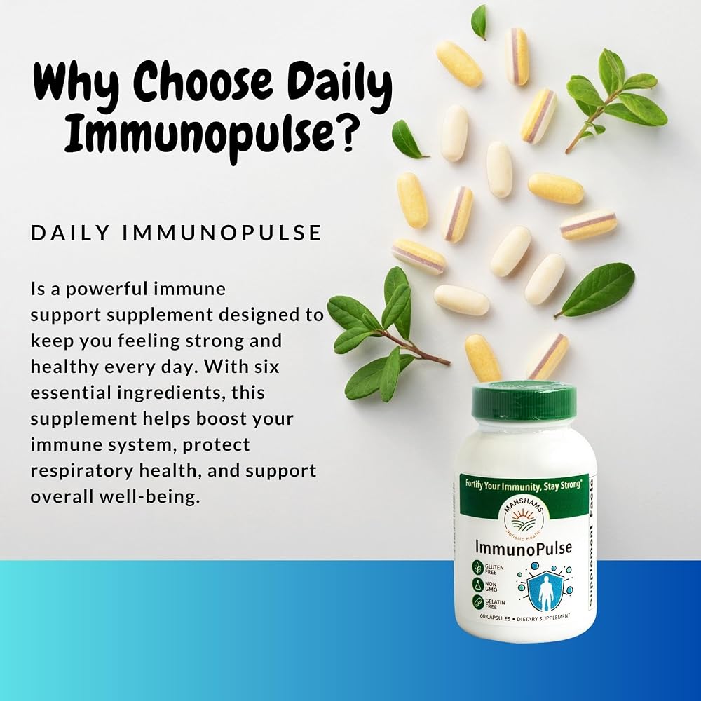 MAHSHAMS ImmunoPulse Immunity Booster Supplement - 60 Capsules - image 3