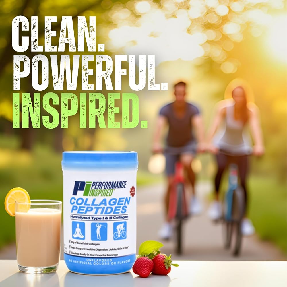 PERFORMANCE INSPIRED Collagen Peptides Powder Unflavored - 340g - image 7