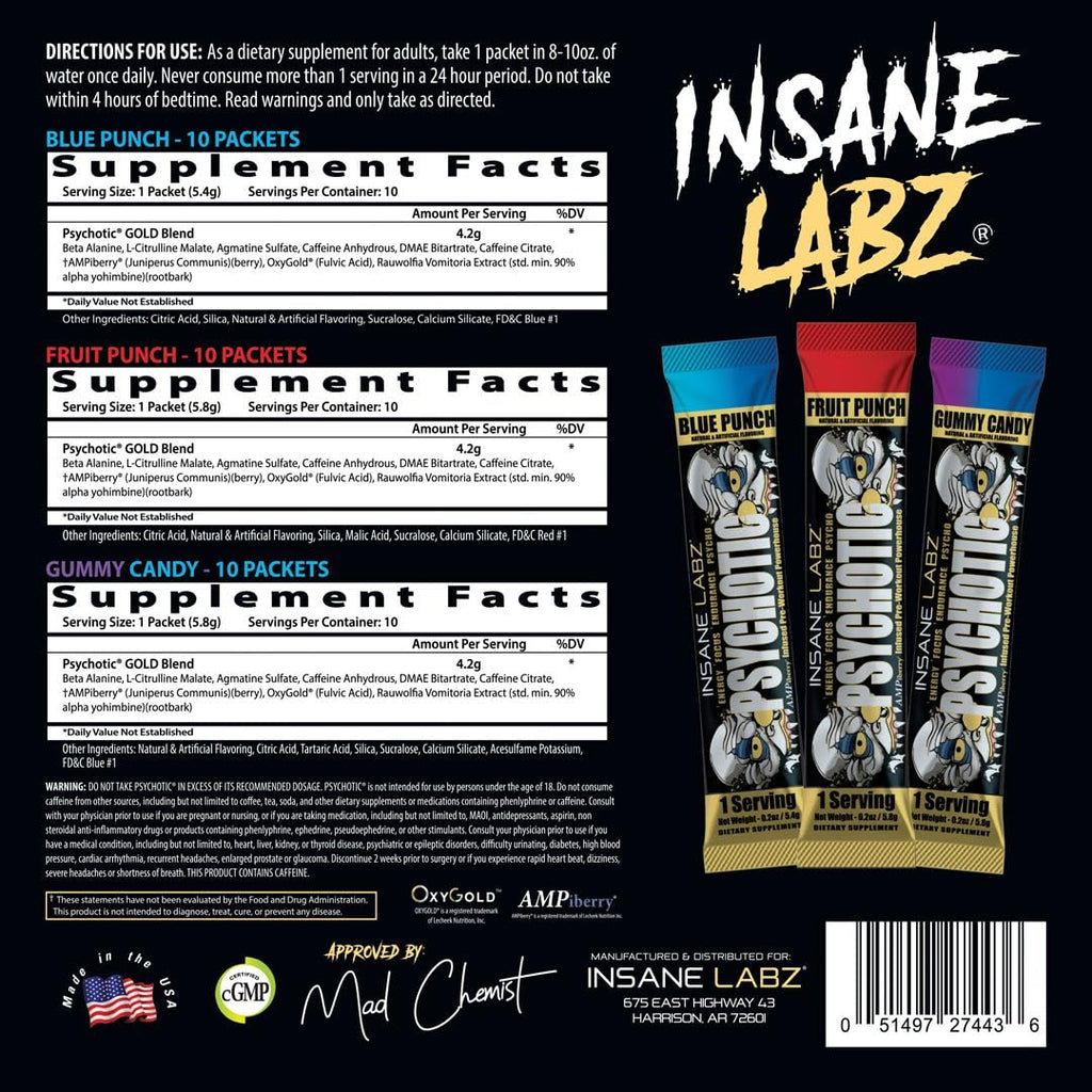 Insane Labz Psychotic Gold