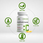 DEAL SUPPLEMENT Nattokinase 4,000 FU Heart Health - 240 Vegetarian Capsules - image 3
