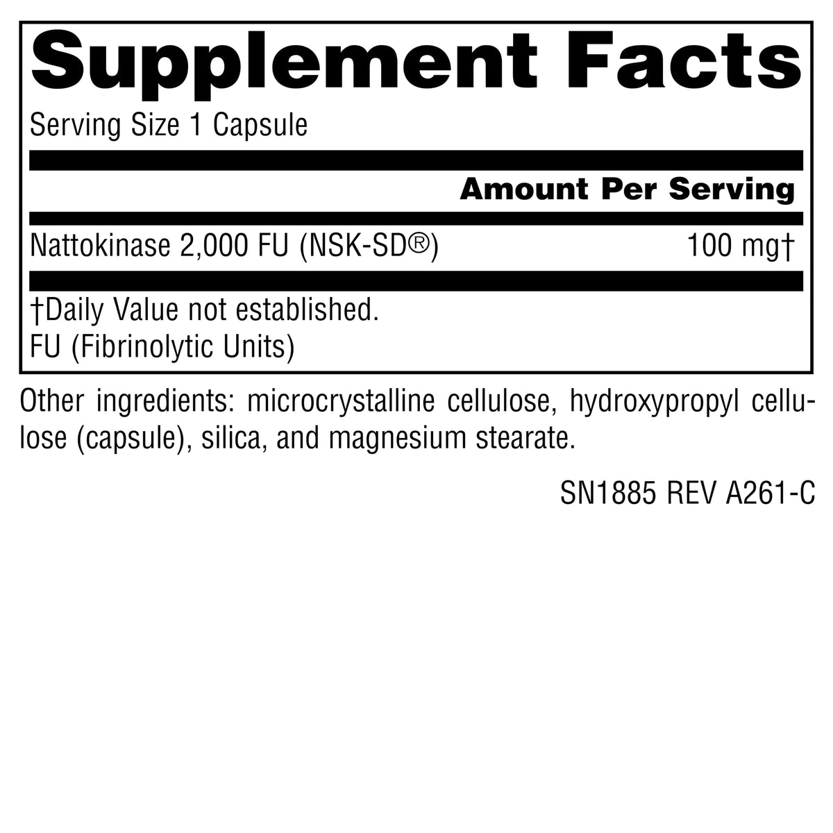 Source Naturals Nattokinase 100mg