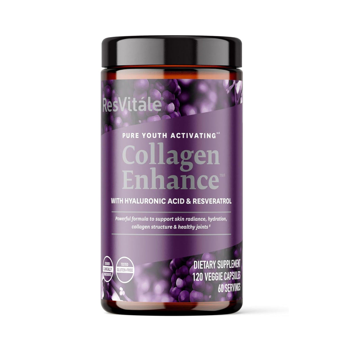 ResVitale Collagen Enhance, Beauty Supplement, 60 Capsules