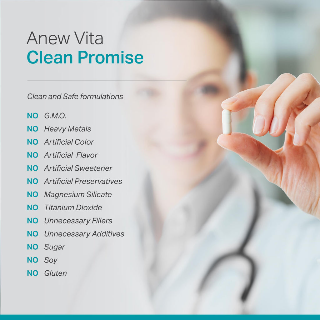 Anew Vita 5-in-1 Digestive Probiotic Supplement 20B CFU - 60 Capsules - image 8