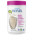 simply tera's Pure Whey Protein Powder Unflavored - 12 oz