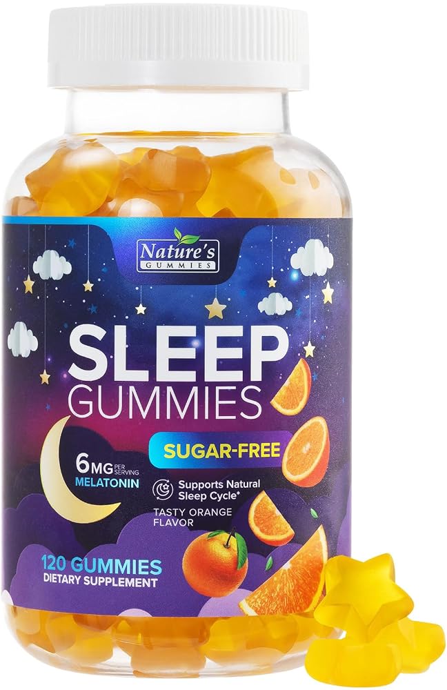 Nature's Gummies Sleep Gummies 6mg Melatonin - 120 Gummies