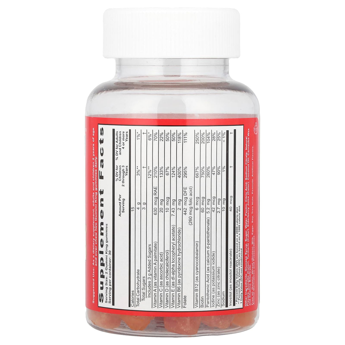 Gummi King Multi Vitamin + Mineral Gummies - 60 Count - image 2