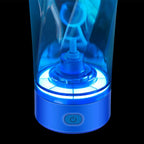 VOLTRX Premium Electric Protein Shaker Bottle, 24 oz - Blue - image 4