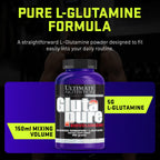Ultimate Nutrition GlutaPure, Micronized L-Glutamine