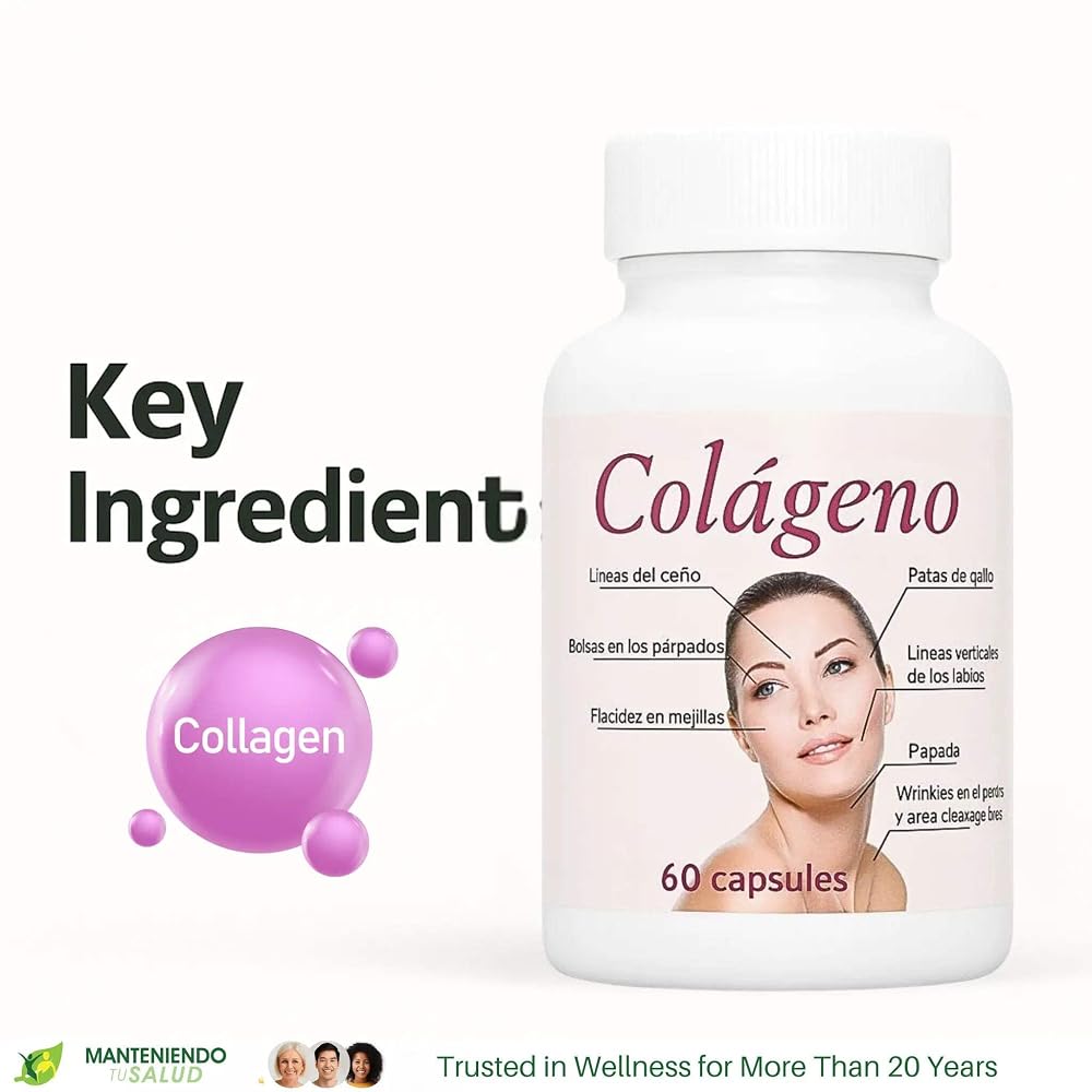 Manteniendo Tu Salud Collagen Beauty Support Formula - 60 Capsules - image 4