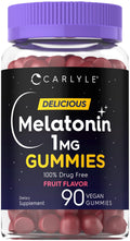 Carlyle Melatonin 1mg Gummies - 90 Count