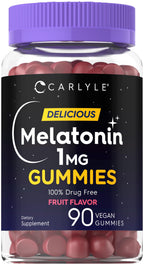 Carlyle Melatonin 1mg Gummies - 90 Count