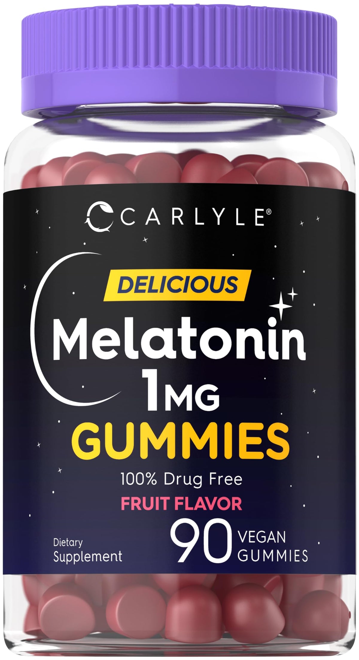 Carlyle Melatonin 1mg Gummies - 90 Count