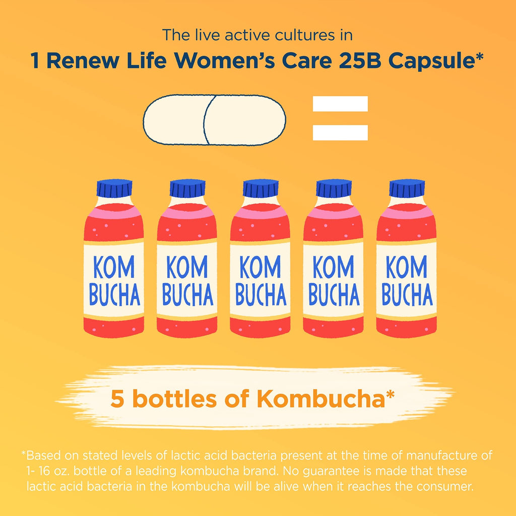 Renew Life Ultimate Flora Women's Care Probiotic 25 Billion CFU - 90 Capsules - image 12