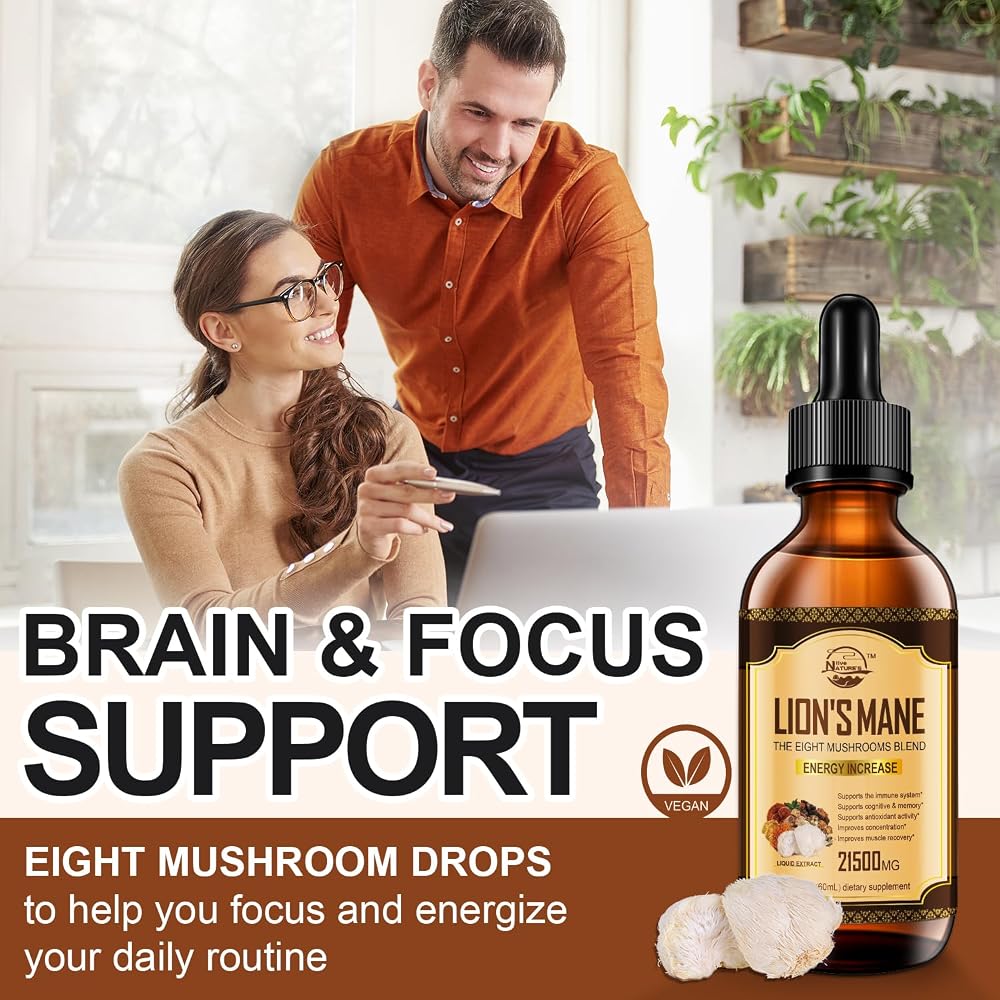 Nature's live Lions Mane Supplement