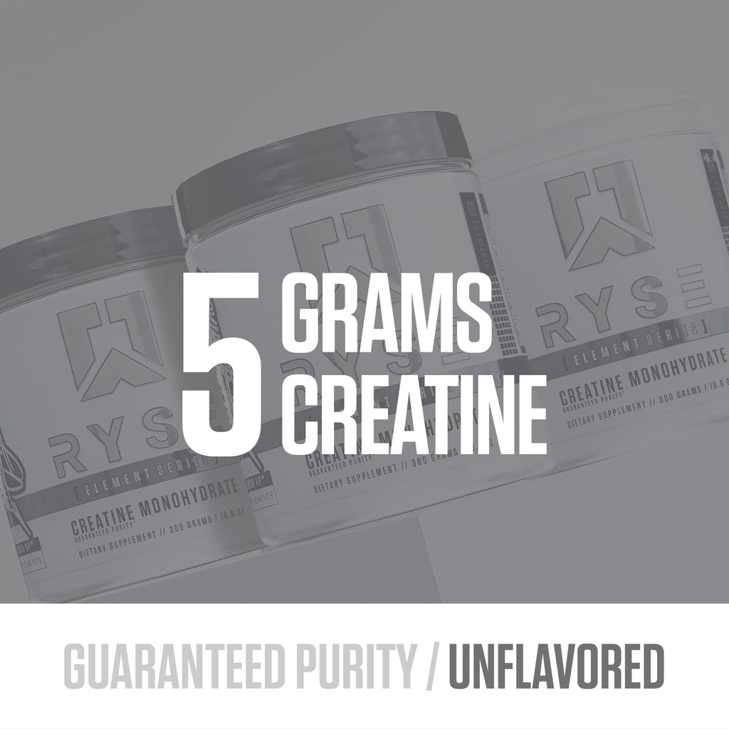 RYSE Up Supplements Creatine Monohydrate Powder Unflavored - 60 Servings - image 3