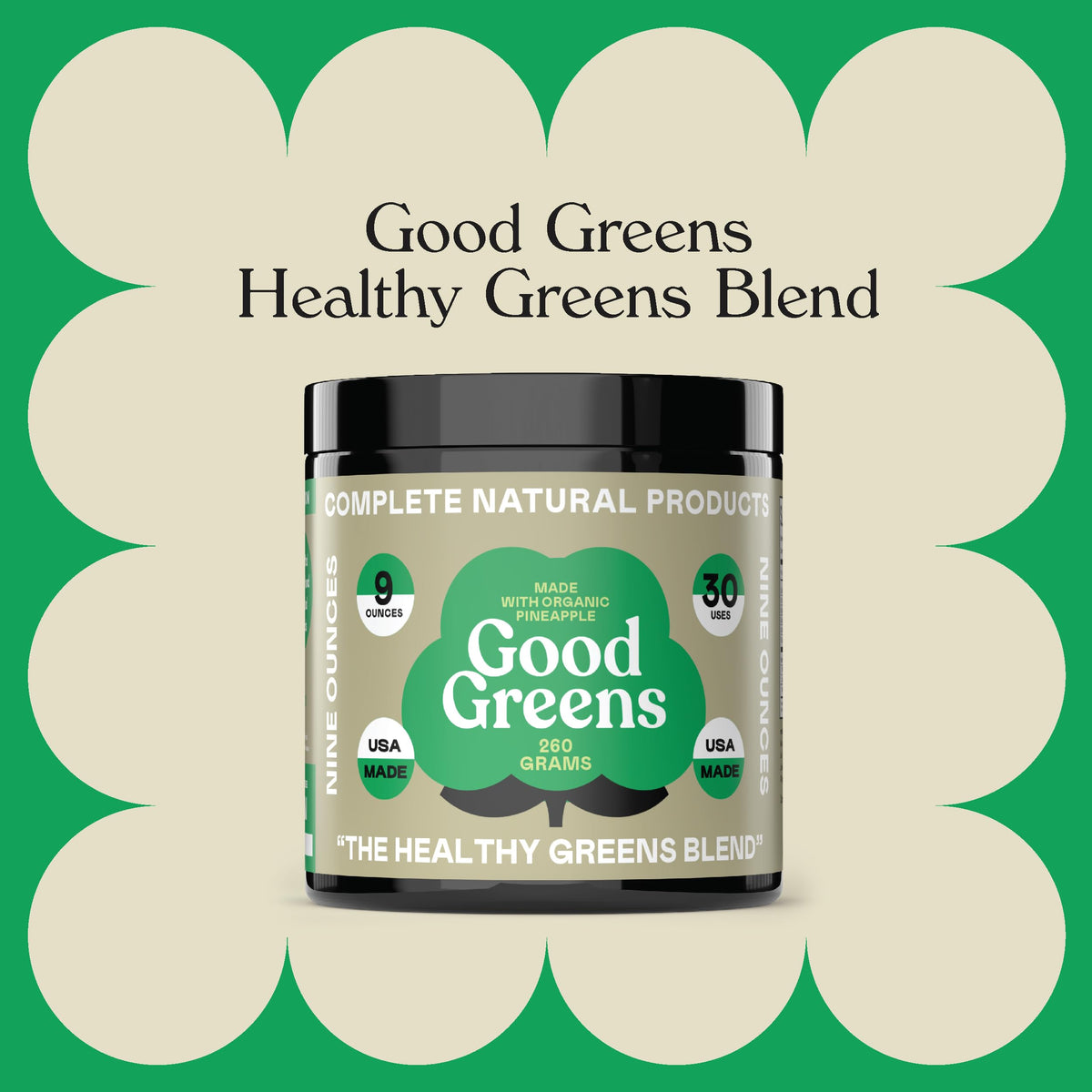 Complete Natural Products Good Greens Superfood Powder - 30 Servings - image 5