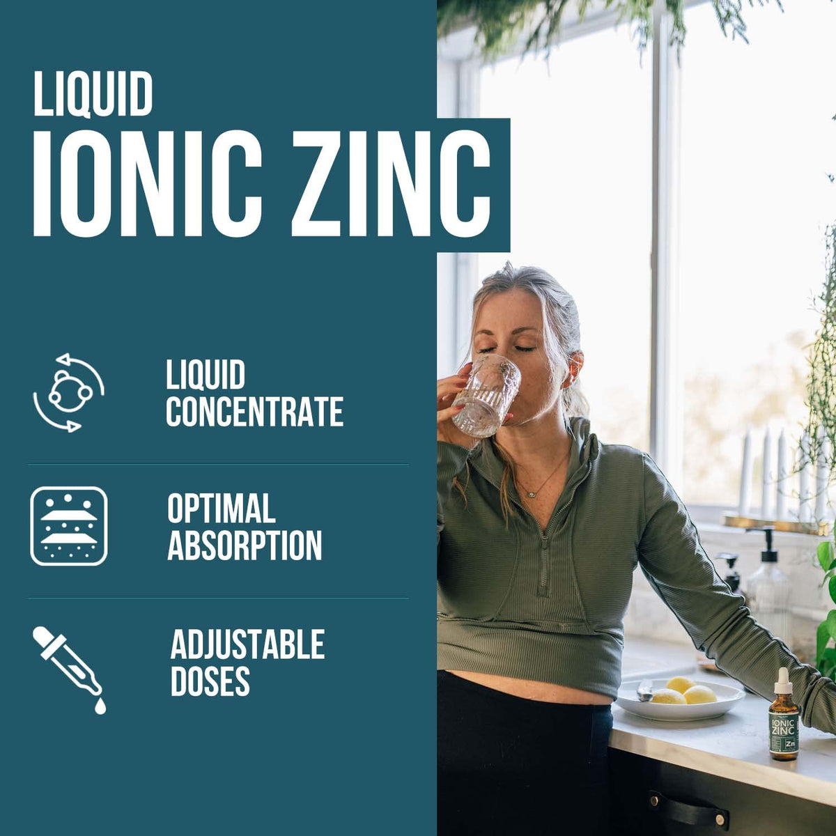 Triquetra Health Ionic Liquid Zinc Supplement – 240 Servings - image 2