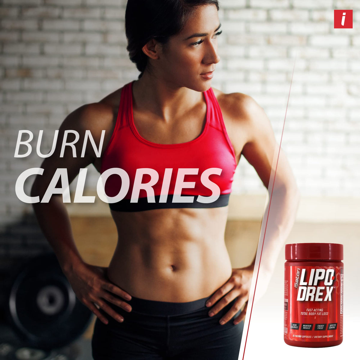 iSatori Lipo-Drex Maximum Strength Fat Loss Thermogenic - 60 Capsules - image 3