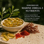 Green Organic Supplements Krill Oil + Astaxanthin 1000 mg - 60 Softgels - image 2